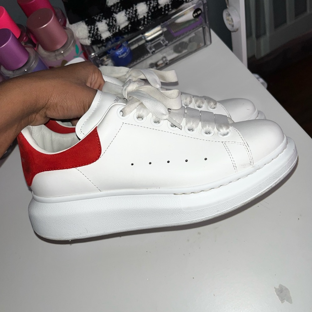 Red & White Alexander McQueens